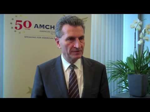 Commissioner Oettinger calls for the completion of the European Internal Energy Market