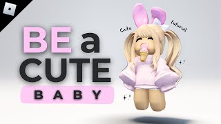 NEW CUTE BABY AVATAR IN ROBLOX 🤩🥰 (2023)