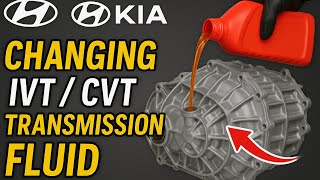 How to service your Hyundai/Kia IVT/CVT transmission!!