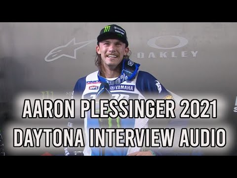 Aaron Plessinger 2021 Daytona Podium Interview AUDIO