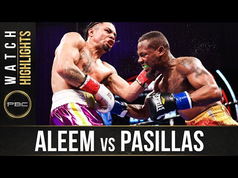 Aleem vs Pasillas HIGHLIGHTS: January 23, 2021 - PBC on Showtime