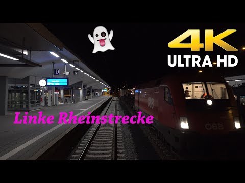 【4K】 Führerstandsmitfahrt Koblenz HBF - Niederheimbach Linke Rheinseite