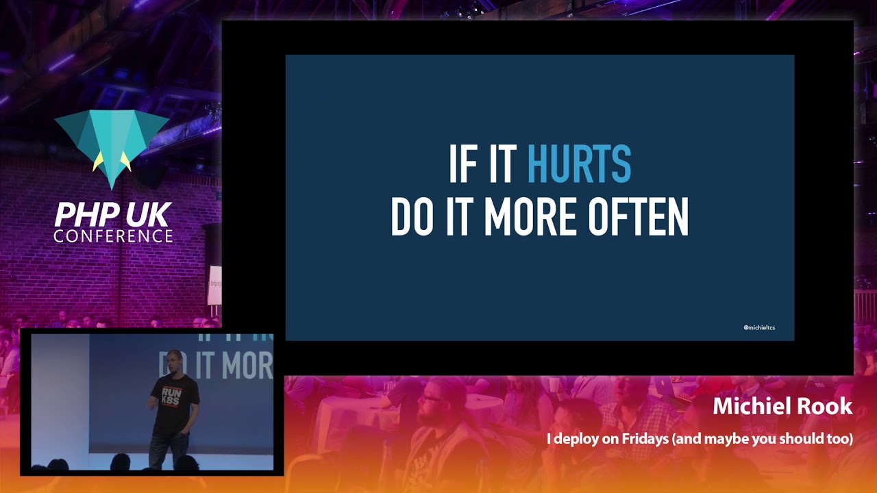 I Deploy on Fridays (And Maybe You Should Too) Michiel Rook - PHP UK Conference 2019