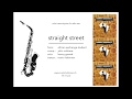 Straight Street - Kenny Garrett - Alto Sax Solo Transcription