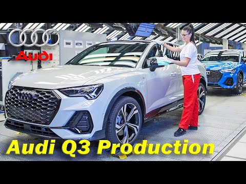 2020 Audi Q3 Production, Audi RSQ3 Assembly Line, Audi Factory