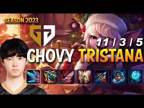 GEN Chovy TRISTANA vs AHRI Mid - Patch 13.17 KR Ranked