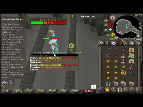 Balance Elemental (While Guthix Sleeps) Guide EASY