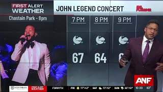 Download lagu First Alert | Scattered rain and unseasonably cool temps dominate the forecast mp3