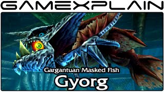 Zelda: Majora's Mask 3D Gameplay - Gyorg Boss Battle (Direct Feed - 3DS)