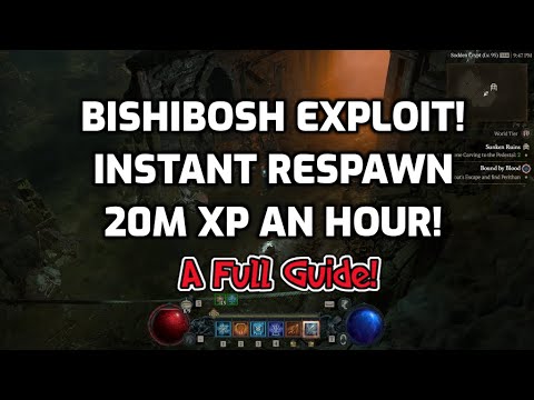 20M EXP PER HOUR! BISHIBOSH GUIDE!