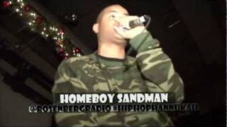 Homeboy Sandman - Kills "The Carpenter" @SOBs HipHop Hannukah