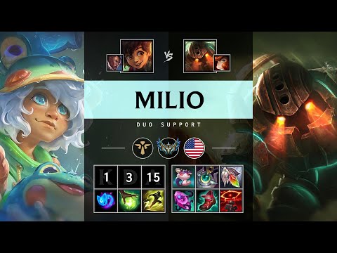 Milio Support vs Nautilus - NA Challenger Patch 25.07