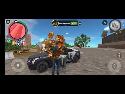 hulkman attack army camp l rope hero vice town game #gamefever