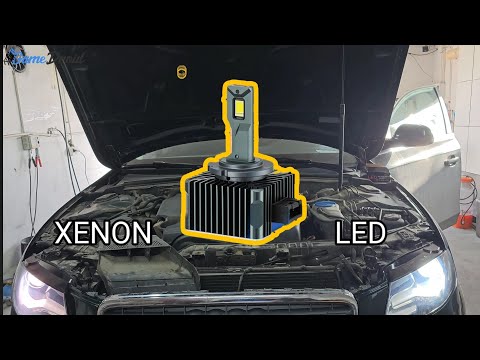 Audi A4 B8 Headlight Bulbs D3S Replacement 👨‍🔧🚗 - Xenon to Led Upgrade - Aliexpress