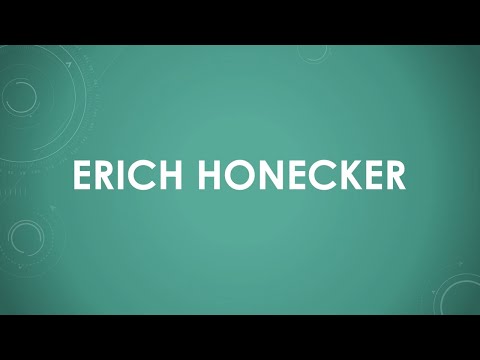 Erich Honecker einfach und kurz erklärt