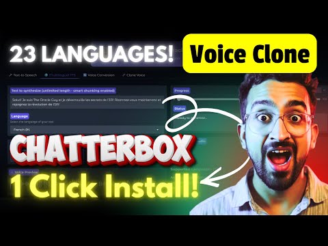 Clone Any Voice Locally in 23 Languages: Free Chatterbox TTS Tutorial (No Cloud!)