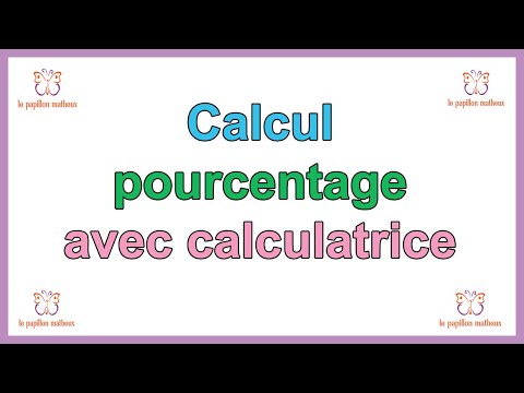comment calculer un pourcentage avec une calculatrice