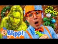 The Grinch Blippi Save Christmas