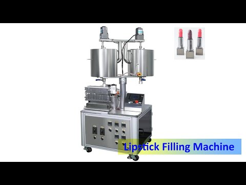 , title : 'Small Scale Lipstick production line Equipments / lipstick filling machine / #immaymachine'