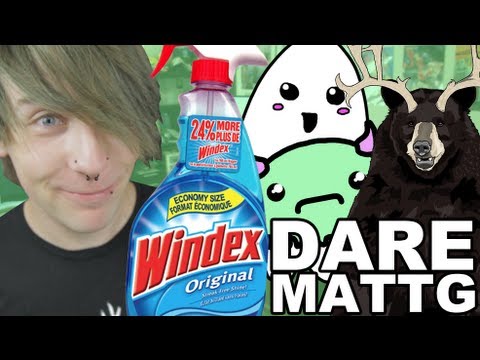 Dare MattG - 38 ( Drinking windex in public prank, Victorias secret, Ghosts)