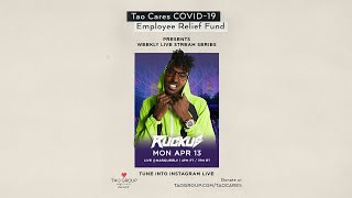 DJ Ruckus LIVE Benefiting the Tao Cares COVID 19 Employee Relief Fund