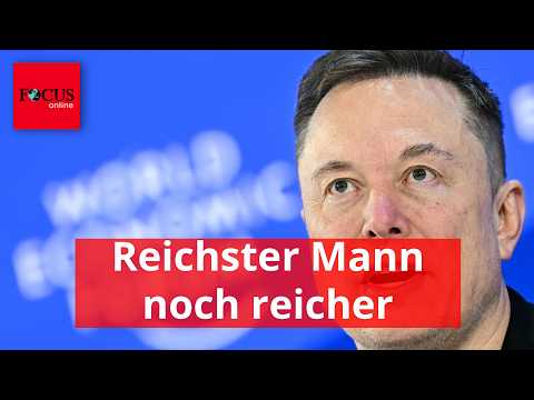 Elon Musk hat seit Montagabend geschätzte 84 Milliarden Dollar mehr