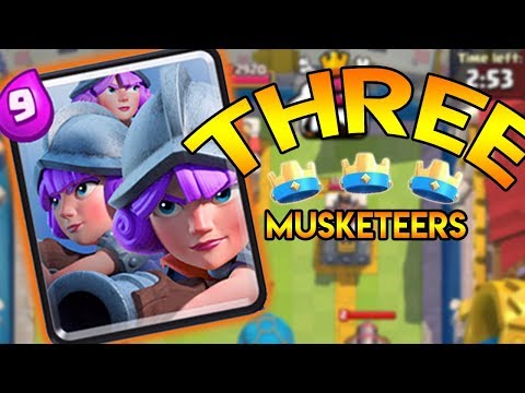 12 WINS Grand Challenge With NEW THREE MUSKETEERS Deck