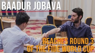 Baadur Jobava on beating Yu Yangyi at the World Cup