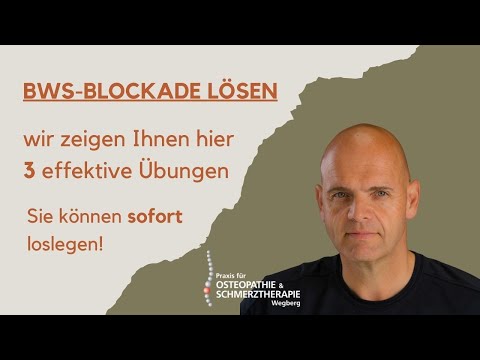 BWS Blockade schnell und einfach Lösen
