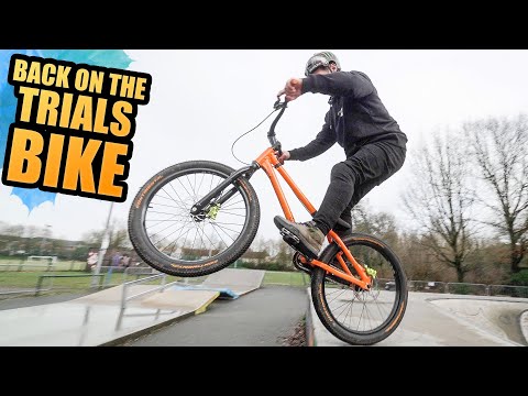 BACK ON THE TRIALS BIKE - URBAN MTB TRIAL RIDING