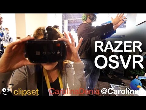 Razer OSVR preview CES en español