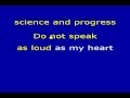 The Scientist (karaoke) - in the style of Coldplay ...