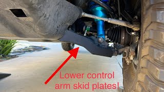 INSTALLING RCI LOWER CONTROL ARM SKID PLATES FOR 2020 TACOMA! *SUPER EASY*