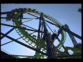 Goliath Roller Coaster POV B Roll Six Flags New England 2012