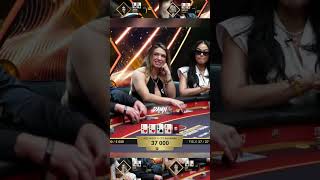 The ladies know how to bet - #cpt #poker #texasholdem