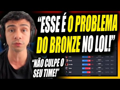 BRUCER FALA SOBRE OS ERROS DAS PESSOAS NOS ELOS BAIXOS E DÁ DICAS DE COMO EVOLUIR NO LOL E SUBIR ELO