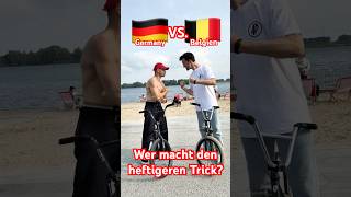 Germany VS.🇧🇪Belgien 🤔 Wer macht den besseren Trick? #freestyle #battle #belgium #deutschland