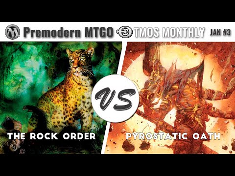 TMOS Biweekly Jan #3 - Round 4 - The Rock Order vs Pyrostatic Oath