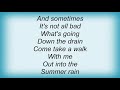 Bigbang - Summer Rain Lyrics