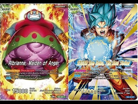 SSGSS Son Goku ,The Soul Striker VS Rirbianne , Maiden of Anger 1 round match