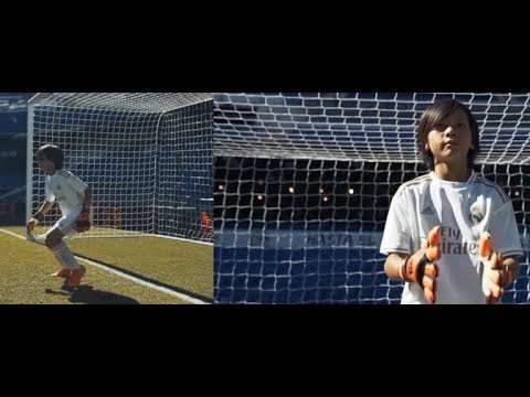 11Y GK Bobby - Trickshot-Challenge at Fundación Real Madrid Clinic Final 2019!