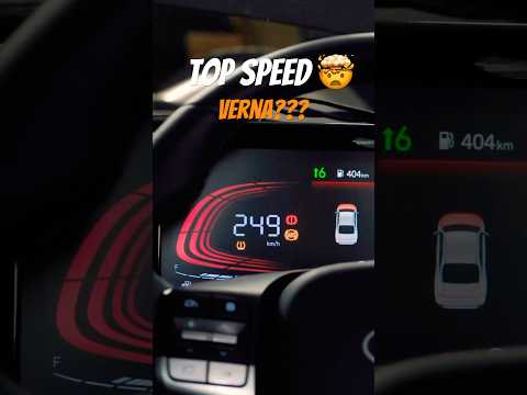 VERNA HÖCHSTGESCHWINDIGKEIT???🫡🤫 #verna #hyundai #automobile #car