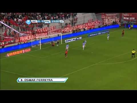 Gol Osmar Ferreyra - Independiente 2-0 Atl. Rafaela
