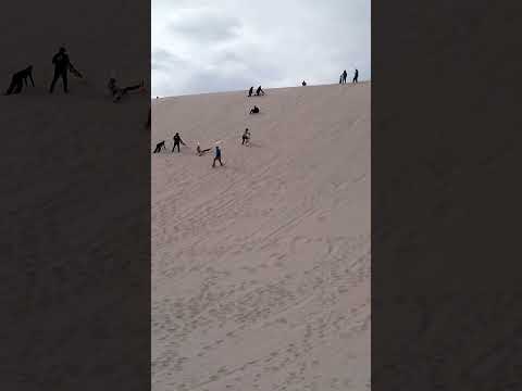 Qué divertido hacer culipatin en la Duna Mágica de Saujil,  Fiambala,  Catamarca