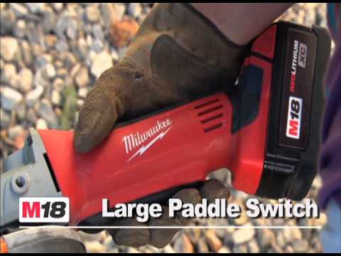 MILWAUKEE M18™ Cordless Lithium-Ion 4-1/2 In. Cut-Off / Grinder Model# 2680-22