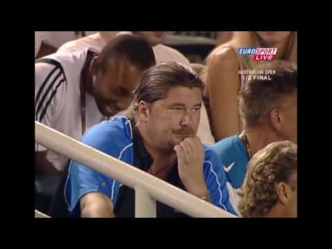 Federer vs Safin Australian Open 2005 SF - Match Points