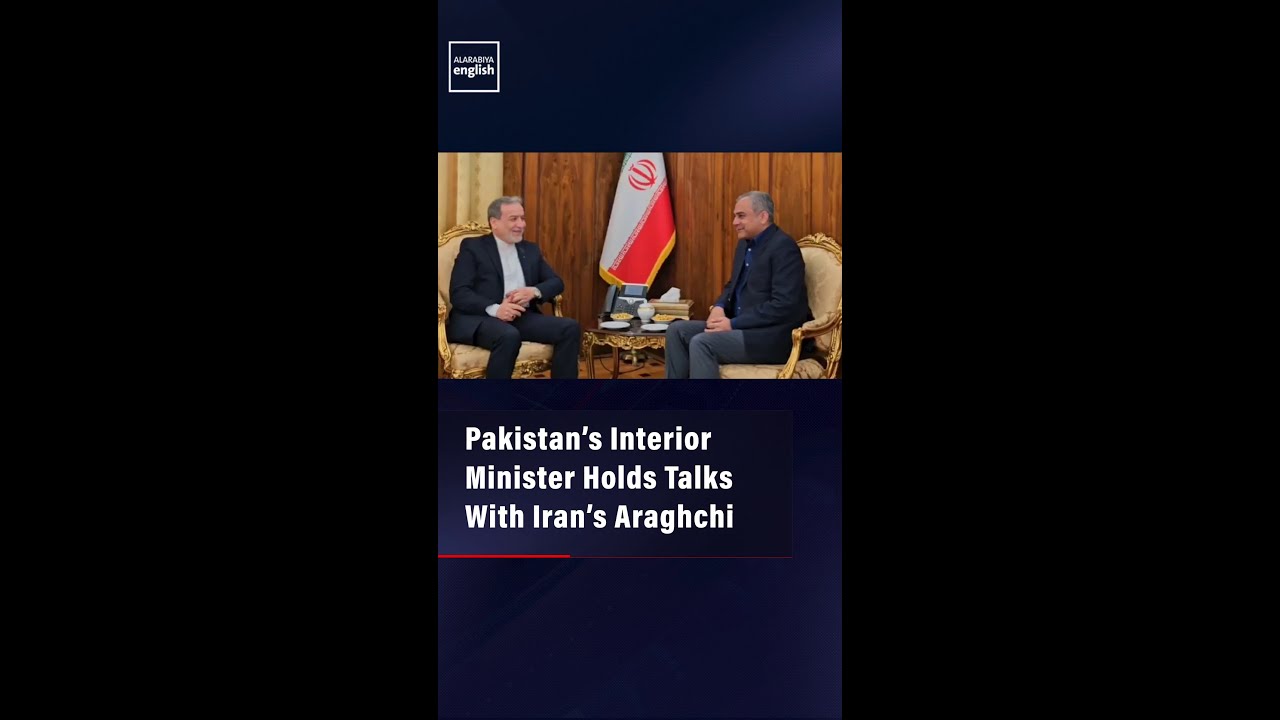 Video | Pakistan’s Interior Minister Holds Talks With Iran’s Araghchi