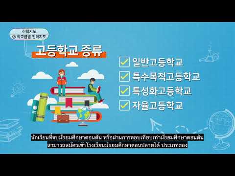 [วิดีโอเสริมสร้างความรู้ด้านการประกอบอาชีพ/การศึกษา] คำแนะนำด้านการศึกษา 1. คำแนะนำเสริมสร้างความรู้เกี่ยวกับโรงเรียนและเกรด-유튜브 영상 보기