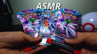 ASMR Reading Pokémon Cards (Opening Packs & Relaxing Sounds)