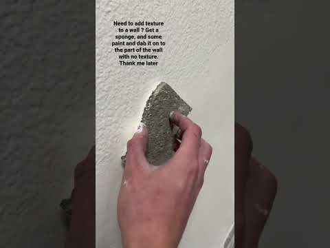 How to add texture to a wall